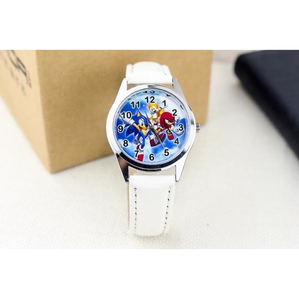 Sonic Tails Knux Lasten vyö Watch Poika Tyttö Söpö Anime Elektroninen Watch white