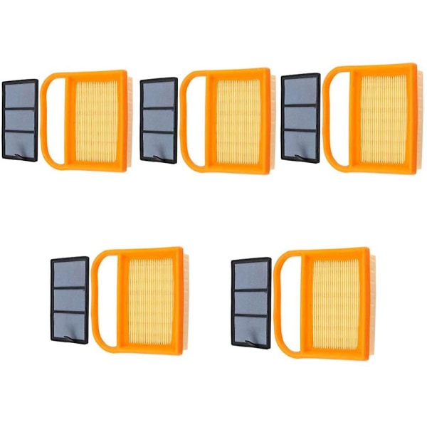 5 stk filtersett for Ts410 Ts420 420 Betongskjæresag erstatning 4238-140-4402 orange