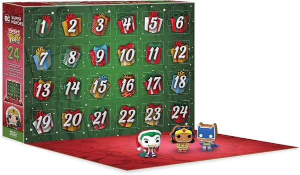 DC Samlar Adventskalender, 1 st, 24-dagars Vinylfigurer