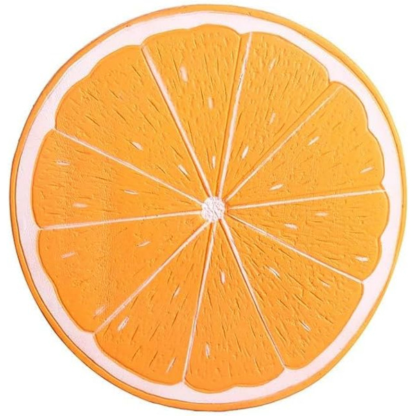 Orange Jätte Squishy Långsamt Stigande Jumbo Super Mjuk Doftande Kawaii Stressavlastande Leksaker