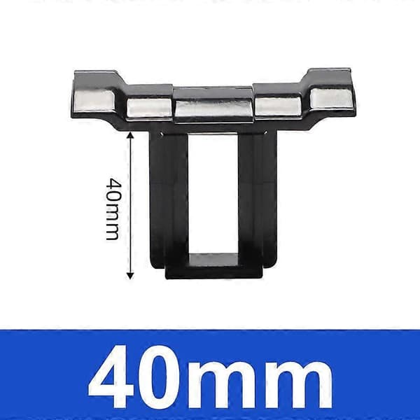 50 stk. Solcellepanel Vannavløpsklips: Solcellepanel Rengjøringsklips, 40mm Avløpsklips, Slamfjerningsklips