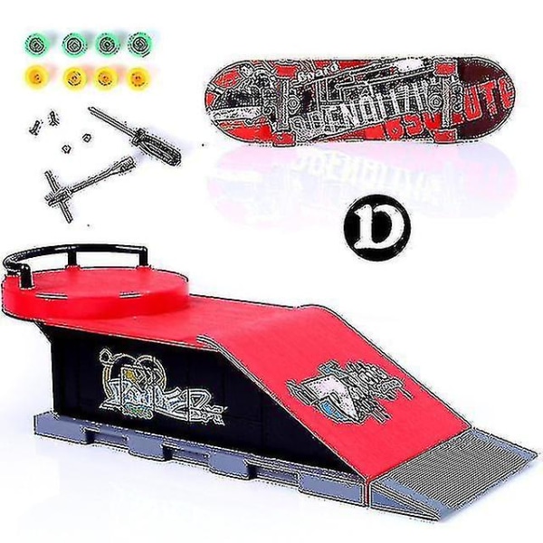 Finger Skateboards Skate Park Ramp Parts Deck Sport Game For Kids