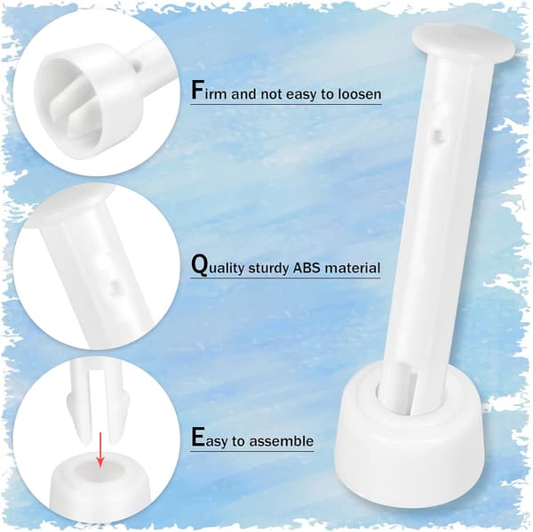 12 stykker plaststifter, reservedele til pool, plaststifter, fo