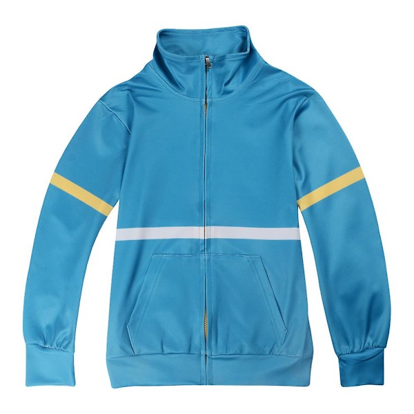 Stranger Things 4 Max Långärmad Jacka Retro Casual Sportjacka Barn Cosplay Kostym Ytterkläder 140cm