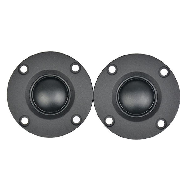 2 stk Diskant 1,5 tommer 6ohm 30w Dome Silkefilm Diskant Hifi Diskant Høyttaler Lyd Høyttaler Med Kjøleribbe