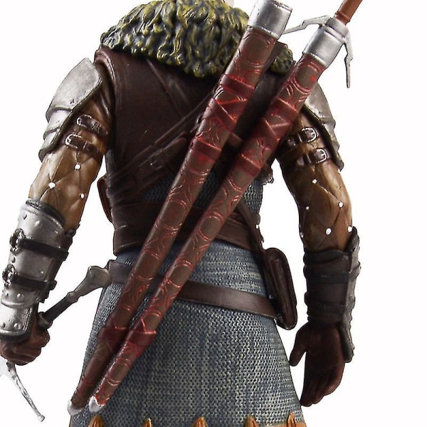 The Witcher 3: Wild Hunt Geralt Of Rivia Action Figur Leksaker Game Figurine 24cm Pvc Collection Model Ornaments Present för barn figure (no box)