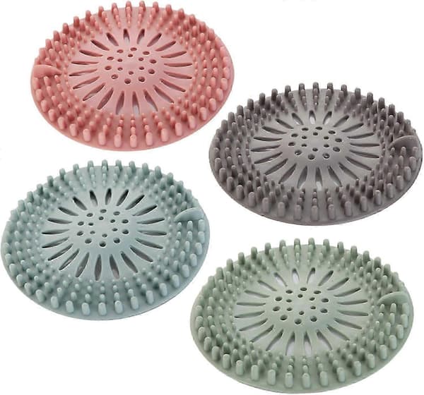 Silikon hårslukfilter for dusjavløp 1