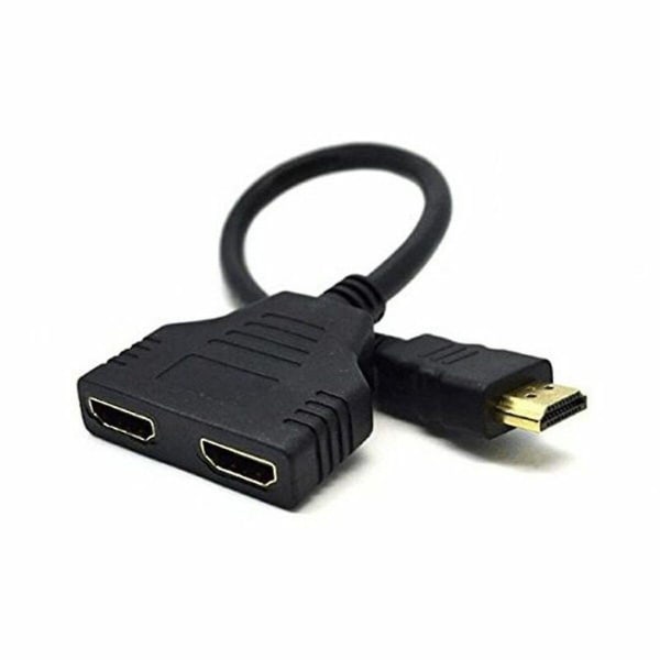 HDMI til dobbel HDMI-adapter GEMBIRD DSP-2PH4-04 Svart