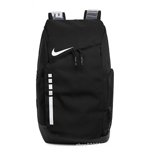 Unisex Nike Elite Pro Basketball Rygsæk Skoletaske Gym Sport Rejsetaske Laptop Taske Black White