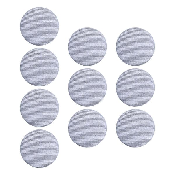 Premium skaftknapper - 23 mm runde sydekorasjoner 2 st