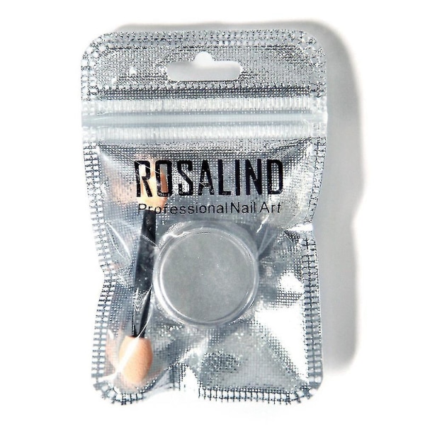 Rosalind Kvinder Mirror Powder Effect Krom Negle Pigment Gel Polish Diy