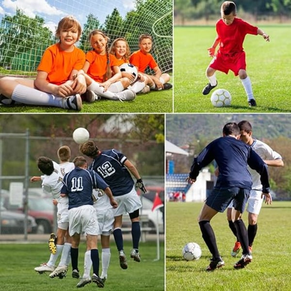 Bomullsstrumpor för fotboll, snab torkande, för pojkar 6-7 år