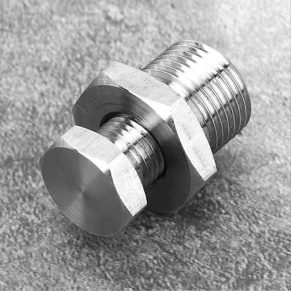 O2 Bung Reducer Adapter M18 x 1.50 til M12 x 1.25 Passer til Silvia S13 S14