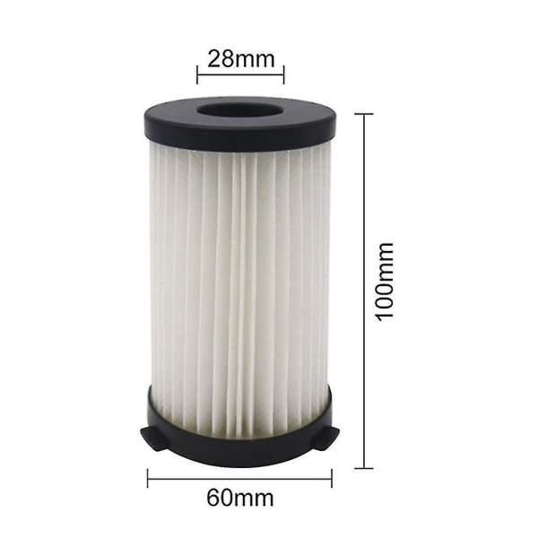 Hepa-filter til D600 D601 ledningsfri støvsuger, reservedelsfilter, Hepa-element Hy