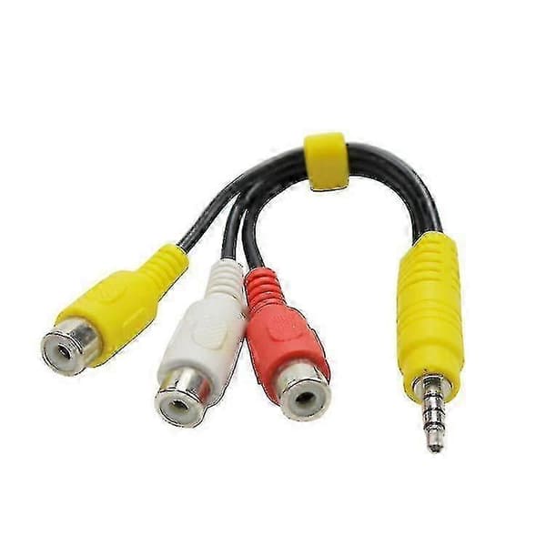 Video AV Komponent Adapterkabel Udskiftning Til TCL TV, 3 RCA Til 3,5 mm
