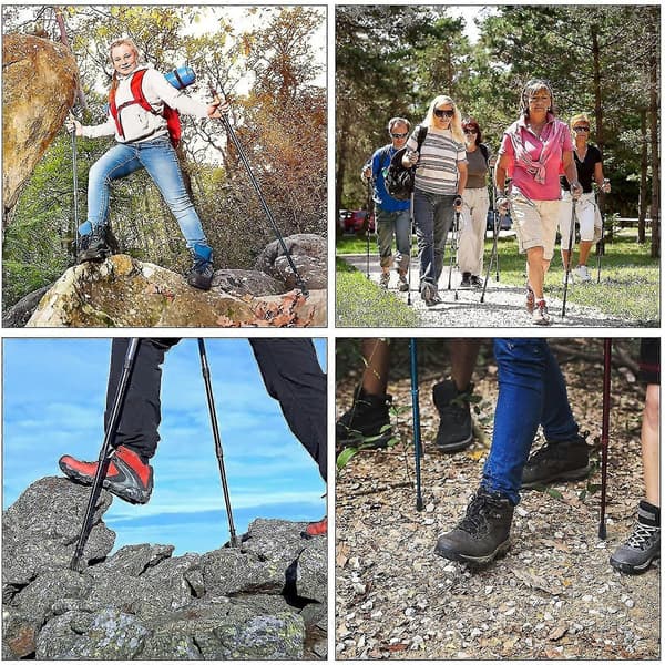 20 X Gummibuffer Sett Vandrestaver Gummibuffer Nordic Walking Pads