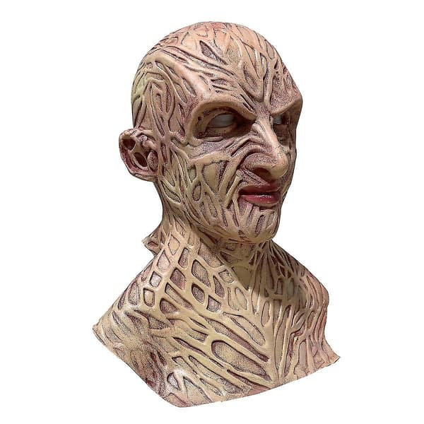 Halloween Overhead Kostume Udsalg Freddy Krueger Gyser Rollespil Maske