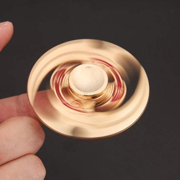 Fidget Spinnere Gull Drage Metall Gold