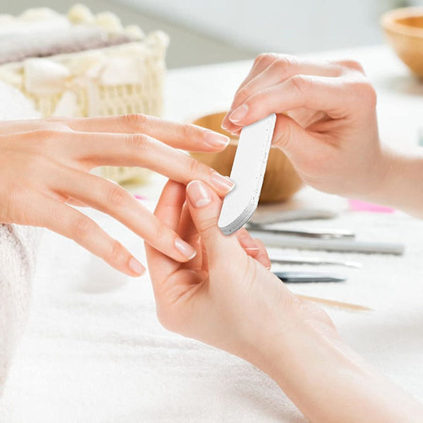 100-pack nagelfilar dubbelsidiga Emery Boards Manikyrverktyg (snygg stil) Charming Style