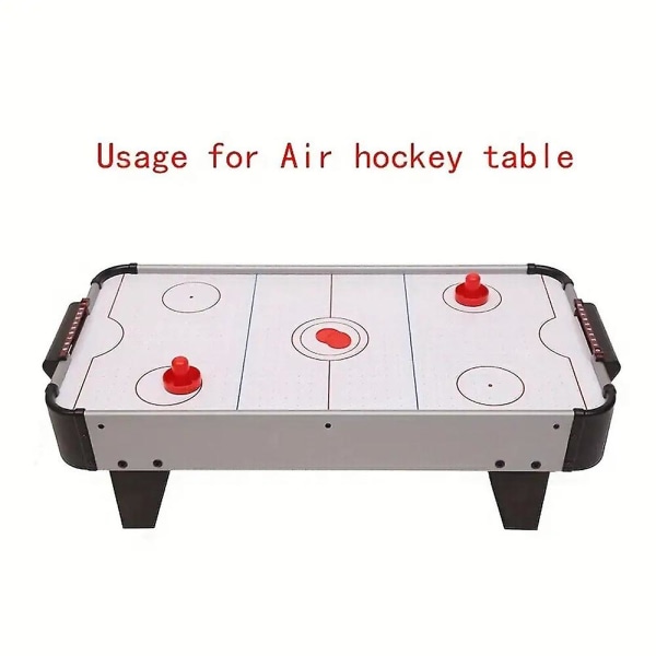 Air Hockey Pushers og Pucker Set, Målhåndtak Padler Erstatningstilbehør for Hjemmebordspill