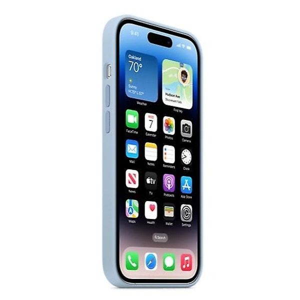 Silikonskal Kompatibelt Med Iphone 14pro Sky