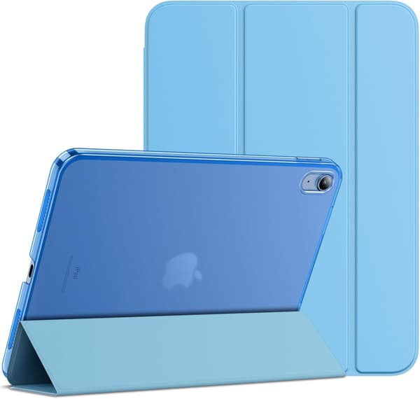iPad (A16) 11th/10th Generation (2025/2022) Protective Case, Ultra-Thin Stand Hard Shell with Auto Wake/Sleep Function-Xin[GKS] Himmelsblå