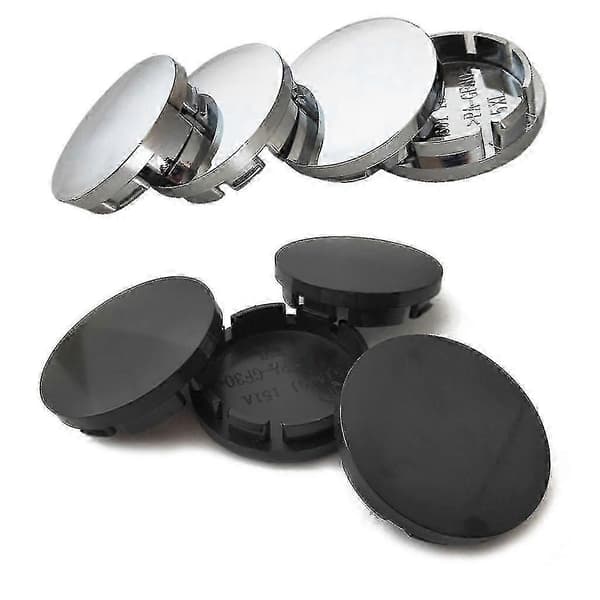 Centerkapsel 56mm Universal Fælgnav Silver