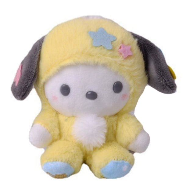 Sanrio serie tecknad film hänge 23cm Melody plyschdocka leksak present Pochacco 15CM