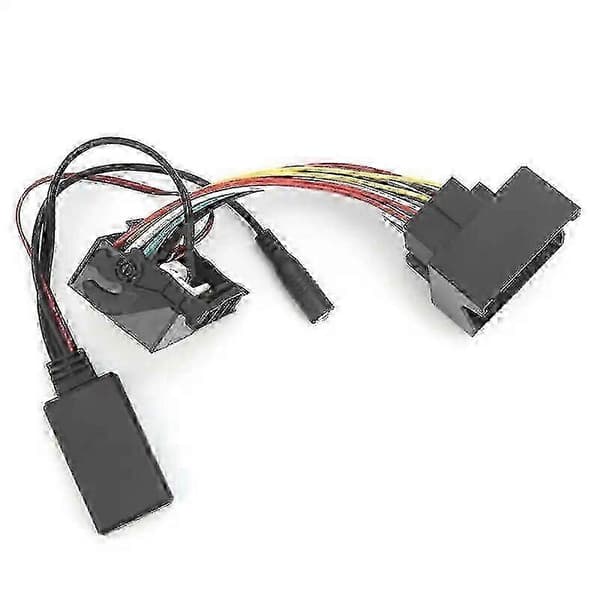 Trådlös Bluetooth AUX-adapter 5.0 Handsfree-mikrofon kompatibel med BMW E60 E63 E64 E65 E66
