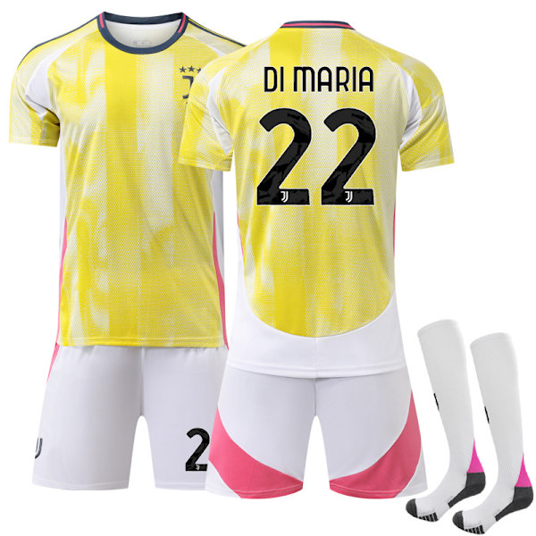 Juventus FC Bortatröja Fotboll Barn & Vuxna 2024-2025 No.22 DI MARIA XL