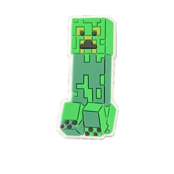 20 st/set Minecraft skodekorationer Pixelspel skodekorationer för DIY Croc Clog Sandaler Armband Armband Tillbehör