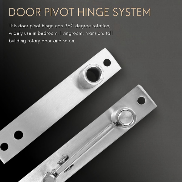 Rustfritt stål svingdørhengsel Heavy Duty svinghengsel for treddører Aksel rustfritt stål dør P
