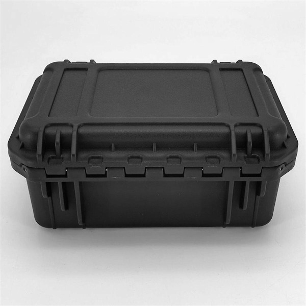 Verktøykasse Safety Protector Box Organizer Maskinvareoppbevaring Verktøykasse Slagfast utstyr Instrumentboks Black