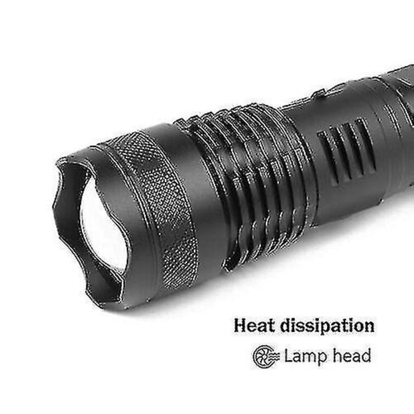 9000lumens Xhp50 Zoom Ficklampa Led Uppladdningsbar Torch Torch Light High Power
