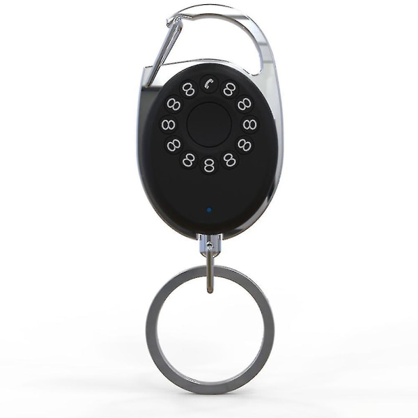 Smart alarmpåminnelse 2-veis anti-tapt enhet med nøkkelring Bluetooth-kompatibel