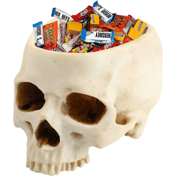 Kauhu kallojen muotoiset Halloween koristeet pidike, kallo koristeet kallo ruukku ruukku, karkki pidike