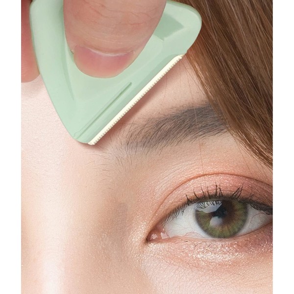 6-pack Eyebrow Razor Ögonbrynstrimmer Ansiktsexfoliator för män och kvinnor Ansiktsrakapparat