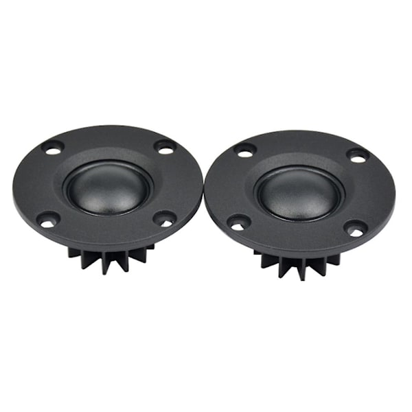 2 stk. Diskant 1,5 tommer 6ohm 30w Dome Silkefilm Diskant Hifi Diskant Højttaler Audio Højttaler Med Kølelegeme