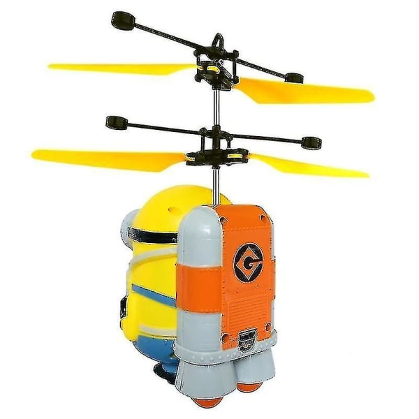 Minions Drone-fjärrkontrollplan, miniflyg, blixthelikopter