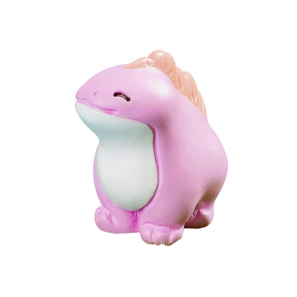 3 cm harpiks-dino til moslandskab og blindposegave