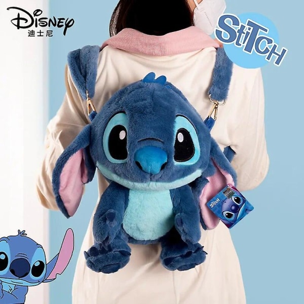 Miniso Disney Stitch Ryggsekk Anime Cosplay Unisex Studenter Skoleveske Tegneserie Bokveske Bærbar Reise Ryggsekk Utendørs Bag Style 1