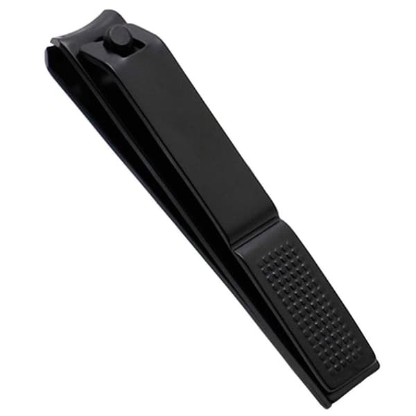 Professionel Sort Negleklipper Rustfri Tåneglklipper Sort black