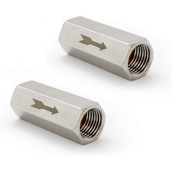 Backventiler 1/4\" Hexagonal Luftbackventil, Envägsventil, för Pannor och Trycktankar