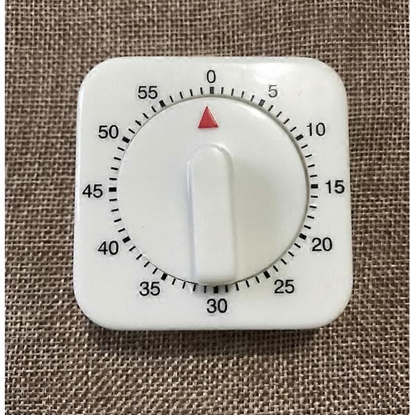 0-60 minutters køkken madlavning bagealarm timer optræk mekanisk