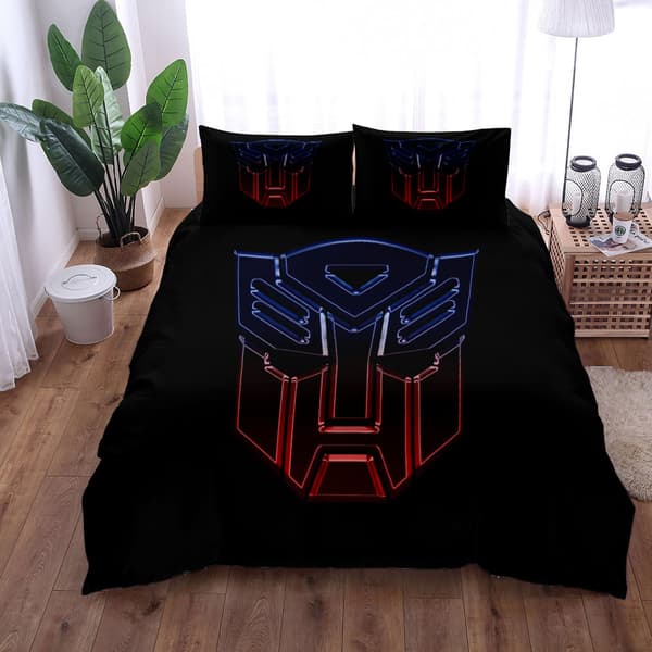 Bumblebee digital print sengetøj til børn, tre-delt sæt
