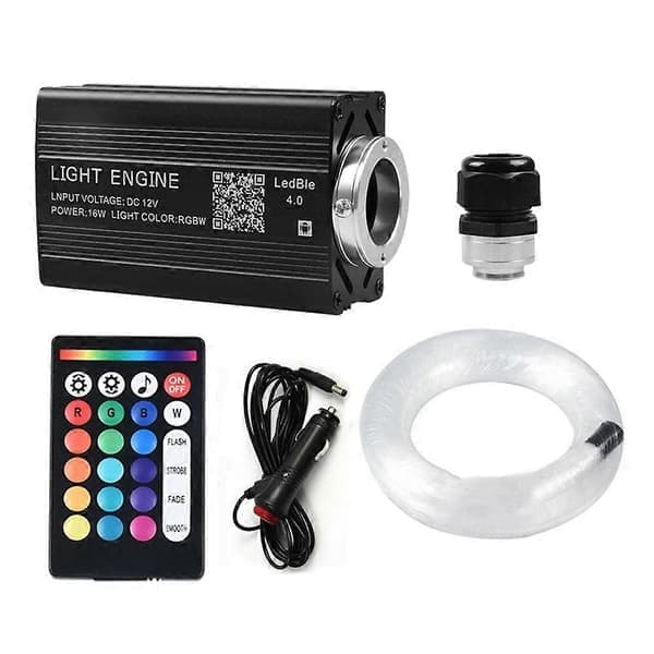 1000 pcs Fiber Optic Car Home Decoration Star Light Kit Ceiling Lights Remote Control
