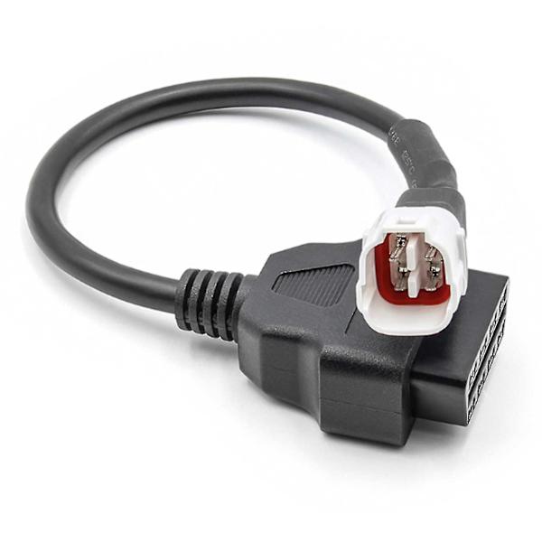 Adapter til Yamaha Motorcykel 4-benet stikkabel - Obd2-konnektorkonverter til Yzf R1 R6 Mt07 Mt09 Mt10 Tracer Xsr Fz09 Fz10 Fjr1300