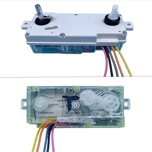 5-linjers tvättmaskin timer switch tvätt timer halvautomatisk dubbelcylinder tvätt White