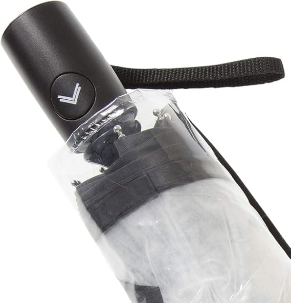 Women's Transparent Folding Umbrella