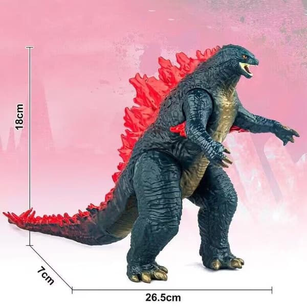 Godzilla Kong, Actionfigur Leksak Red Godzilla